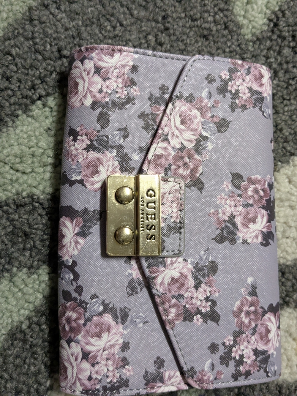 GUESS Floral Lavender Crossbody